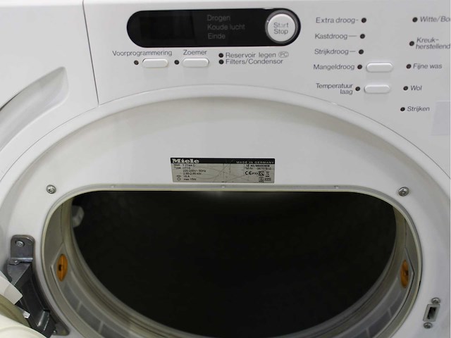 Miele w 1712 softcare system wasmachine & miele t 7744 c softcare system wasdroger - afbeelding 6 van  8