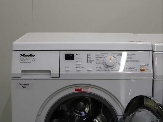 Miele w 3203 softcare system wasmachine & miele t 8403 c softcare system wasdroger - afbeelding 3 van  8