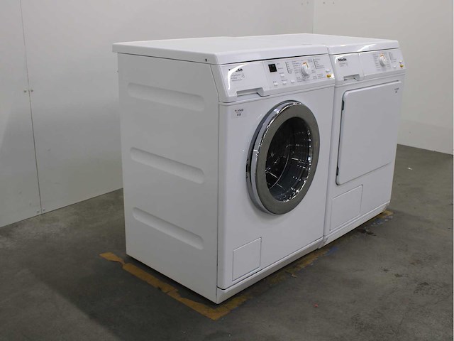 Miele w 3203 softcare system wasmachine & miele t 8403 c softcare system wasdroger - afbeelding 4 van  8