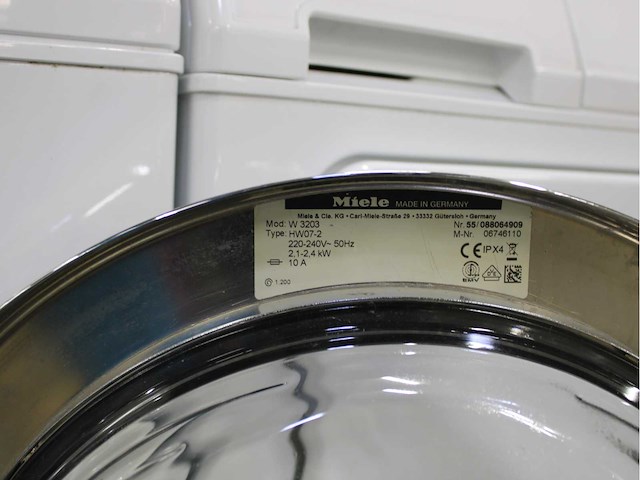 Miele w 3203 softcare system wasmachine & miele t 8403 c softcare system wasdroger - afbeelding 5 van  8