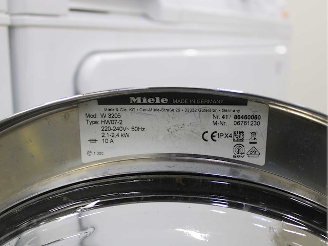 Miele w 3205 softcare system wasmachine & miele t 8400 c softcare system wasdroger - afbeelding 5 van  8