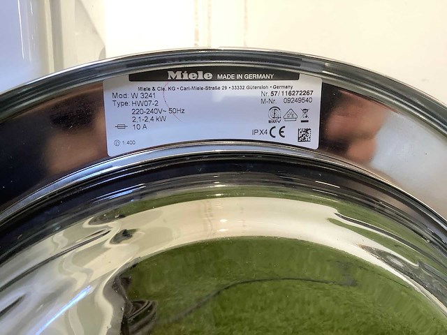 Miele w 3241 hw07-2 wasmachine - afbeelding 4 van  12