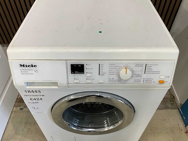 Miele w 3365/ t 8403c 6kg wasmachine en droger - afbeelding 4 van  6