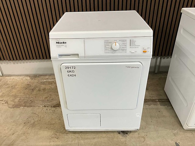 Miele w 3365/ t 8403c 6kg wasmachine en droger - afbeelding 5 van  6