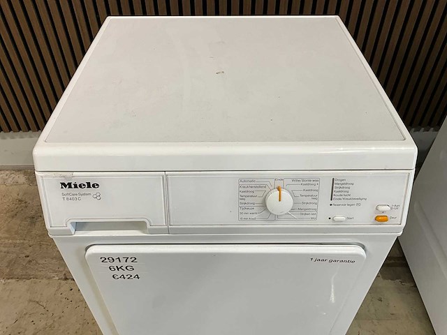 Miele w 3365/ t 8403c 6kg wasmachine en droger - afbeelding 6 van  6