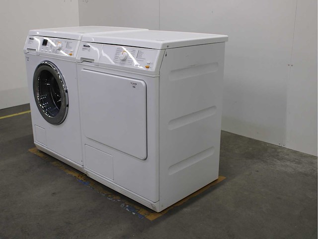 Miele w 3371 edition 111 wasmachine & miele t 8813 c edition 111 wasdroger - afbeelding 7 van  8