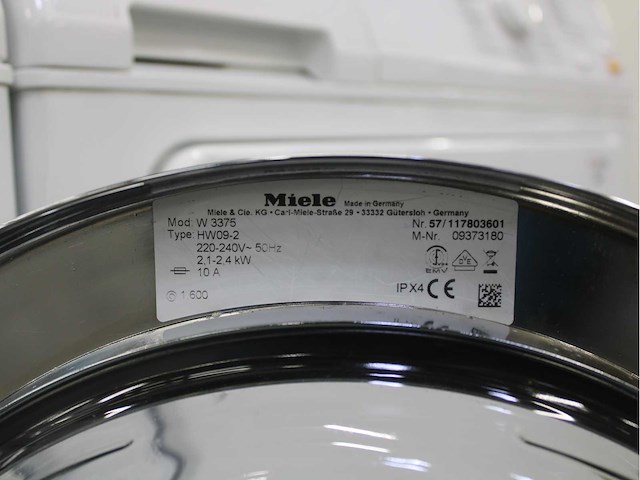 Miele w 3375 softcare system wasmachine & miele t 8813 c edition 111 wasdroger - afbeelding 5 van  8