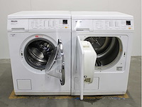 Miele w 3833 softcare system wasmachine & miele t 8433 c softcare system wasdroger - afbeelding 2 van  8