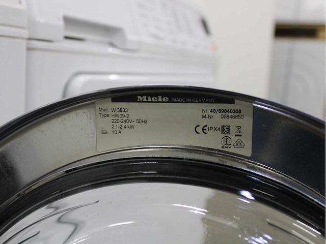 Miele w 3833 softcare system wasmachine & miele t 8433 c softcare system wasdroger - afbeelding 5 van  8