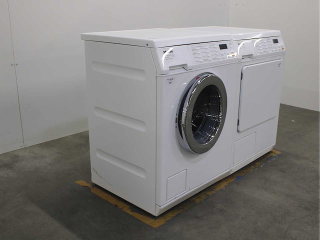 Miele w 3933 softcare system wasmachine & miele t 8633 c softcare system wasdroger - afbeelding 4 van  8
