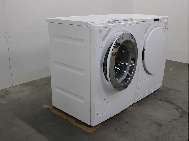 Miele w 4164 softcare system wasmachine & miele t 7644 c novotronic wasdroger - afbeelding 4 van  8