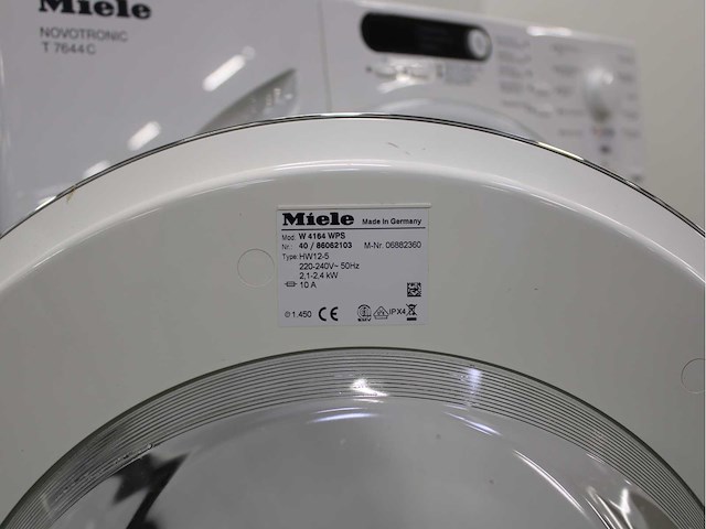 Miele w 4164 softcare system wasmachine & miele t 7644 c novotronic wasdroger - afbeelding 5 van  8