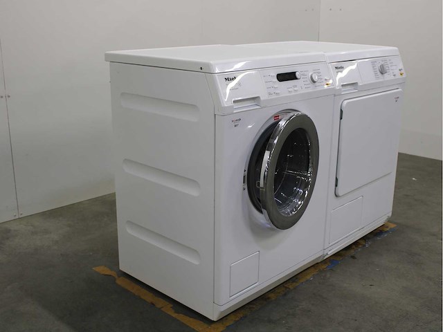 Miele w 5723 softcare system wasmachine & miele t 8903 c wasdroger - afbeelding 4 van  8