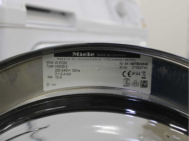 Miele w 5723 softcare system wasmachine & miele t 8903 c wasdroger - afbeelding 5 van  8