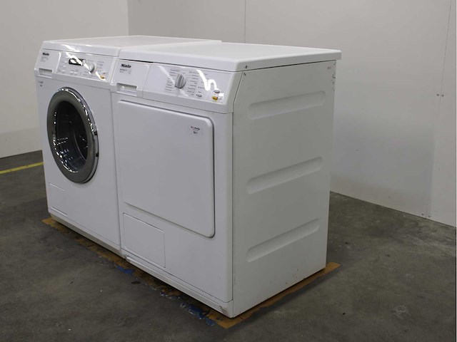 Miele w 5723 softcare system wasmachine & miele t 8903 c wasdroger - afbeelding 7 van  8