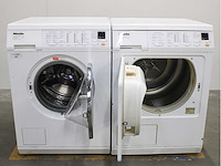 Miele w 5821 softcare system wasmachine & miele t 8433 c softcare system wasdroger - afbeelding 2 van  8
