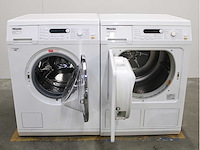 Miele w 5821 softcare system wasmachine & miele t 8827 wp softcare system ecocomfort wasdroger - afbeelding 2 van  8