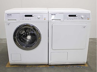 Miele w 5847 softcare system wasmachine & miele t 8843 c softcare system wasdroger