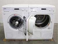 Miele w 5847 softcare system wasmachine & miele t 8847 wp softcare system ecocomfort wasdroger - afbeelding 2 van  8