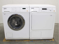 Miele w 5933 softcare system wasmachine & miele t 8841 c softcare system wasdroger