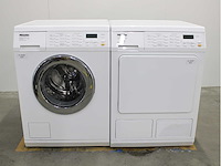 Miele w 5933 softcare system wasmachine & miele t 8937 wp softcare system ecocomfort wasdroger - afbeelding 1 van  8