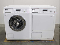 Miele w 5965 softcare system wasmachine & miele t 8841 c softcare system wasdroger