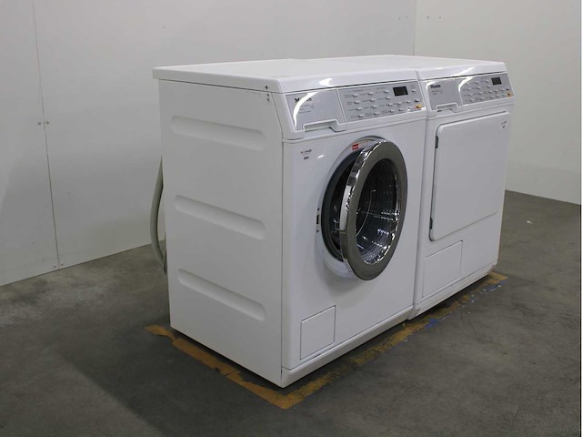 Miele w 5973 softcare system wasmachine & miele t 8663 c softcare system wasdroger - afbeelding 4 van  8
