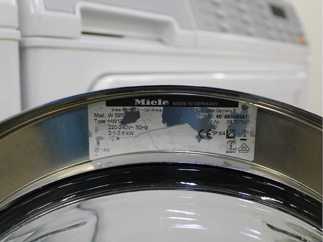 Miele w 5973 softcare system wasmachine & miele t 8663 c softcare system wasdroger - afbeelding 5 van  8