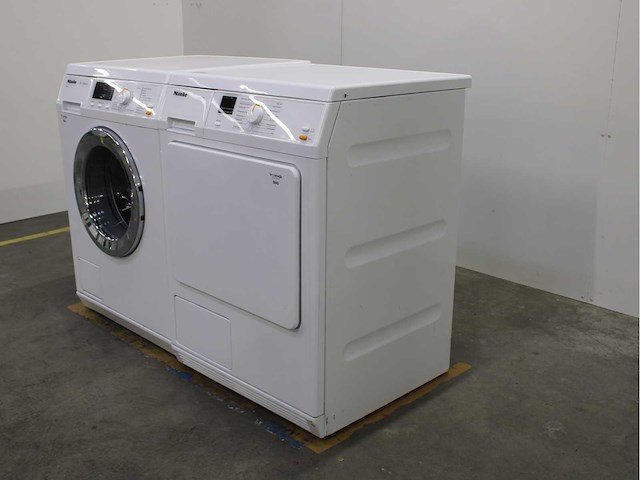 Miele w classic eco wasmachine & miele t classic wasdroger - afbeelding 7 van  8