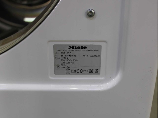 Miele w classic eco wasmachine & miele t classic wasdroger - afbeelding 8 van  8