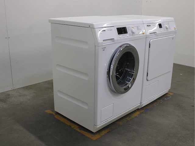 Miele w classic eco wasmachine & miele t classic wasdroger - afbeelding 4 van  8