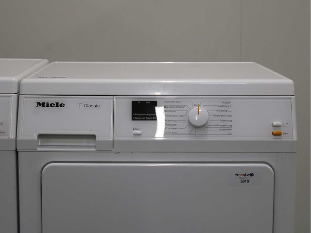 Miele w classic eco wasmachine & miele t classic wasdroger - afbeelding 6 van  8