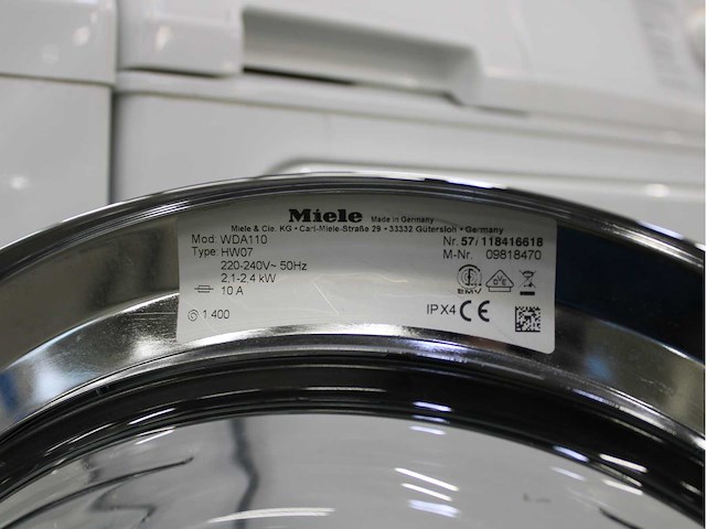 Miele w classic wasmachine & miele t 8813 c edition 111 wasdroger - afbeelding 5 van  8