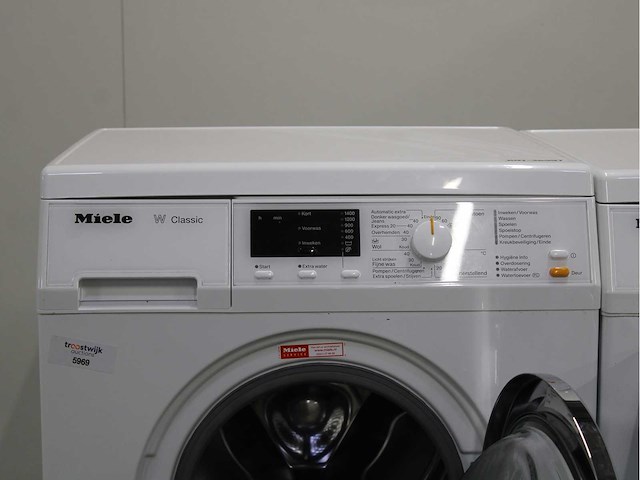 Miele w classic wasmachine & miele t classic wasdroger - afbeelding 3 van  8