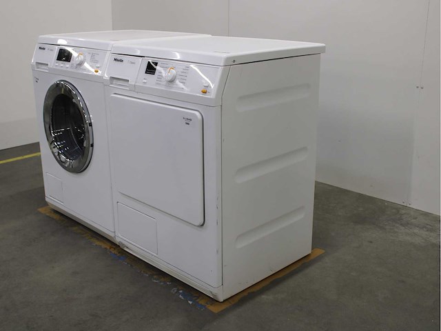 Miele w classic wasmachine & miele t classic wasdroger - afbeelding 7 van  8