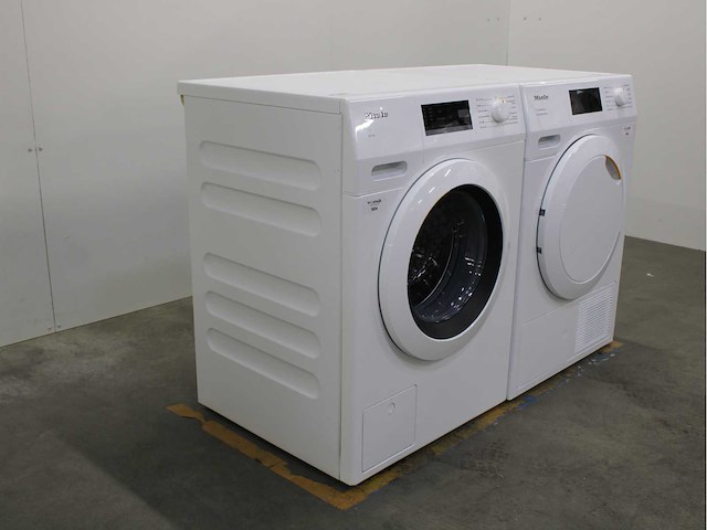Miele w1 active wasmachine & miele t1 excellence ecospeed wasdroger - afbeelding 4 van  7