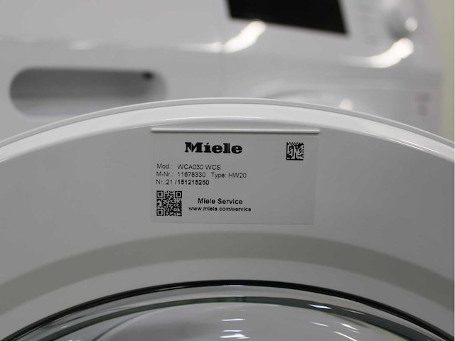 Miele w1 active wasmachine & miele t1 excellence ecospeed wasdroger - afbeelding 5 van  7