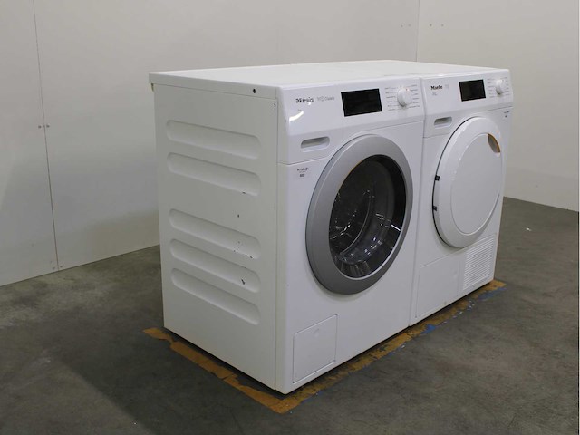 Miele w1 classic eco wasmachine & miele t1 eco wasdroger - afbeelding 4 van  8