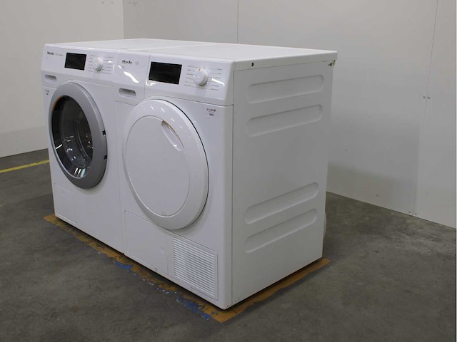 Miele w1 classic eco wasmachine & miele t1 eco wasdroger - afbeelding 7 van  8