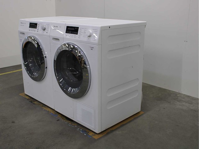 Miele w1 powerwash 2.0 & twindos wasmachine & miele t1 fragrancedos & steamfinish wasdroger - afbeelding 7 van  8