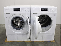 Miele w1 powerwash 2.0 & twindos xl wasmachine & miele t1 eco wasdroger - afbeelding 2 van  8