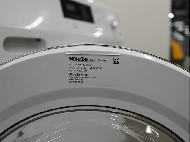 Miele w1 powerwash 2.0 & twindos xl wasmachine & miele t1 eco wasdroger - afbeelding 5 van  8