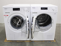 Miele w1 powerwash 2.0 wasmachine & miele t1 steamfinish & eco xl wasdroger - afbeelding 2 van  8