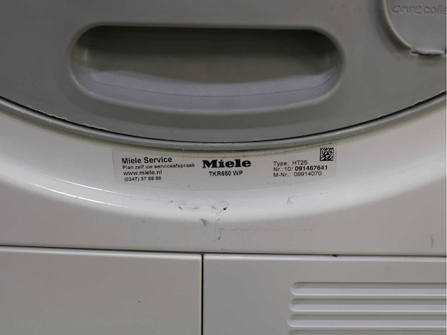 Miele w1 powerwash 2.0 wasmachine & miele t1 steamfinish & eco xl wasdroger - afbeelding 8 van  8