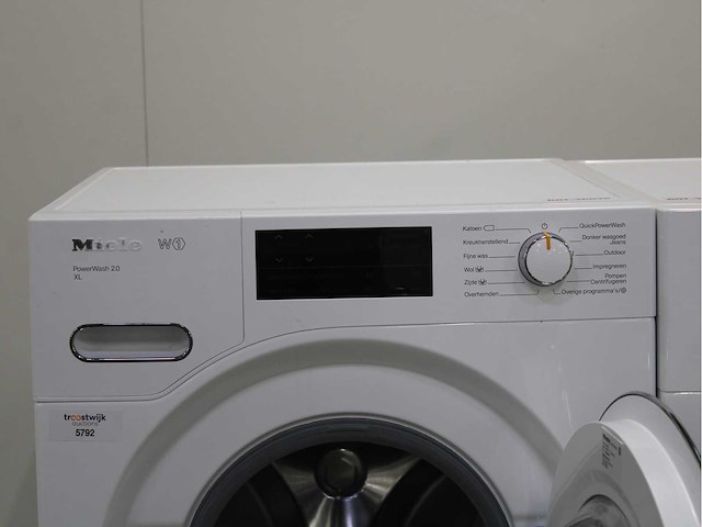 Miele w1 powerwash 2.0 xl wasmachine & miele t1 steamfinish & eco wasdroger - afbeelding 3 van  8