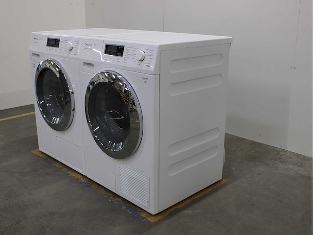 Miele w1 powerwash & twindos xl wasmachine & miele t1 fragrancedos & steamfinish xl wasdroger - afbeelding 7 van  8