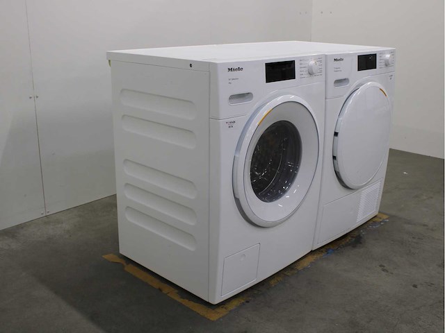 Miele w1 selection wasmachine & miele t1 selection ecospeed wasdroger - afbeelding 4 van  8