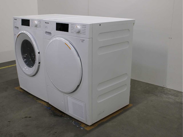 Miele w1 selection wasmachine & miele t1 selection ecospeed wasdroger - afbeelding 7 van  8
