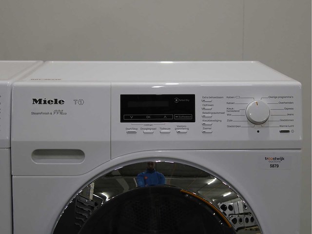 Miele w1 wasmachine & miele t1 steamfinish & eco wasdroger - afbeelding 6 van  8