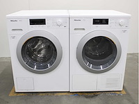 Miele w1 wasmachine & miele t1 wasdroger - afbeelding 1 van  8